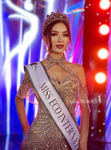 Nguyễn Thanh Hà đăng quang Miss Eco International 2023. Ảnh: Missosology.